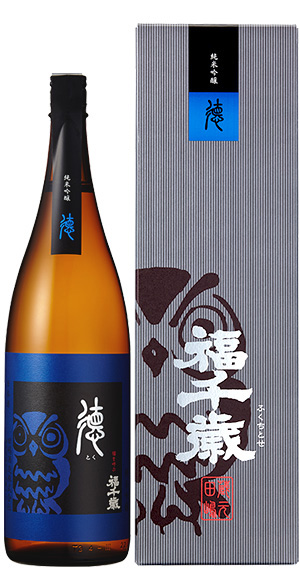 福千歳山廃吟醸徳1800ml（ロンドン酒チャレンジ2016　銀賞）